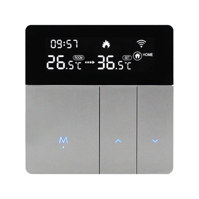 دائل الحرارة الذكي: نوع 2 3 طرق تحكم دائل الحرارة الذكي بواي فاي - شاشة LCD كبيرة قابل للبرمجة لمبرد حراري للتحكم في تسخين غرف المنزل - Image 1