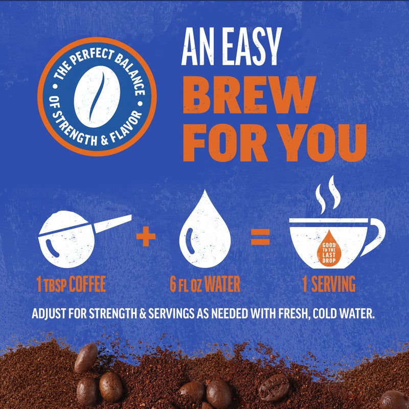 Maxwell House Original Medium Roast Instant Coffee (2 oz Jars, Pack of 12) - Image 4