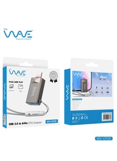 Wave USB 3.0 Lightning OTG Adapter Fast USB A to Lightning Adapter for I phone Mini USB Adapter Type-C OTG Cable Converter  - Image 3