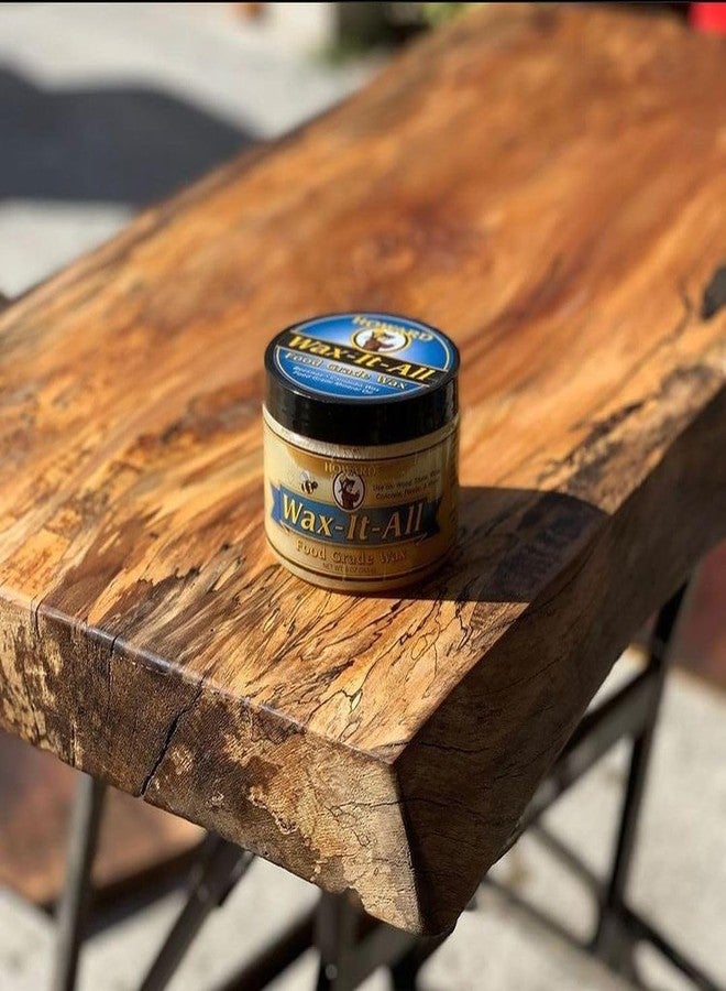 HOWARD - Protective Food-Grade Wax: Beautifies and Extends the Finish of Surfaces. Ideal for Wood, Stone, Metal, Cement, Paint, Plastics, and More. Size: 9 Fl oz. - Image 3