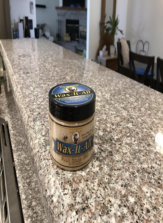 HOWARD - Protective Food-Grade Wax: Beautifies and Extends the Finish of Surfaces. Ideal for Wood, Stone, Metal, Cement, Paint, Plastics, and More. Size: 9 Fl oz. - Image 4