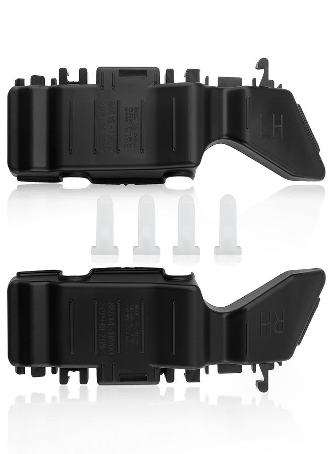 GoaMotors 2pcs Front Upper Bumper Bracket Left and Right Side Fit for Hyundai Accent 2012-2017, 865141R000, 865131R000 - Image 1