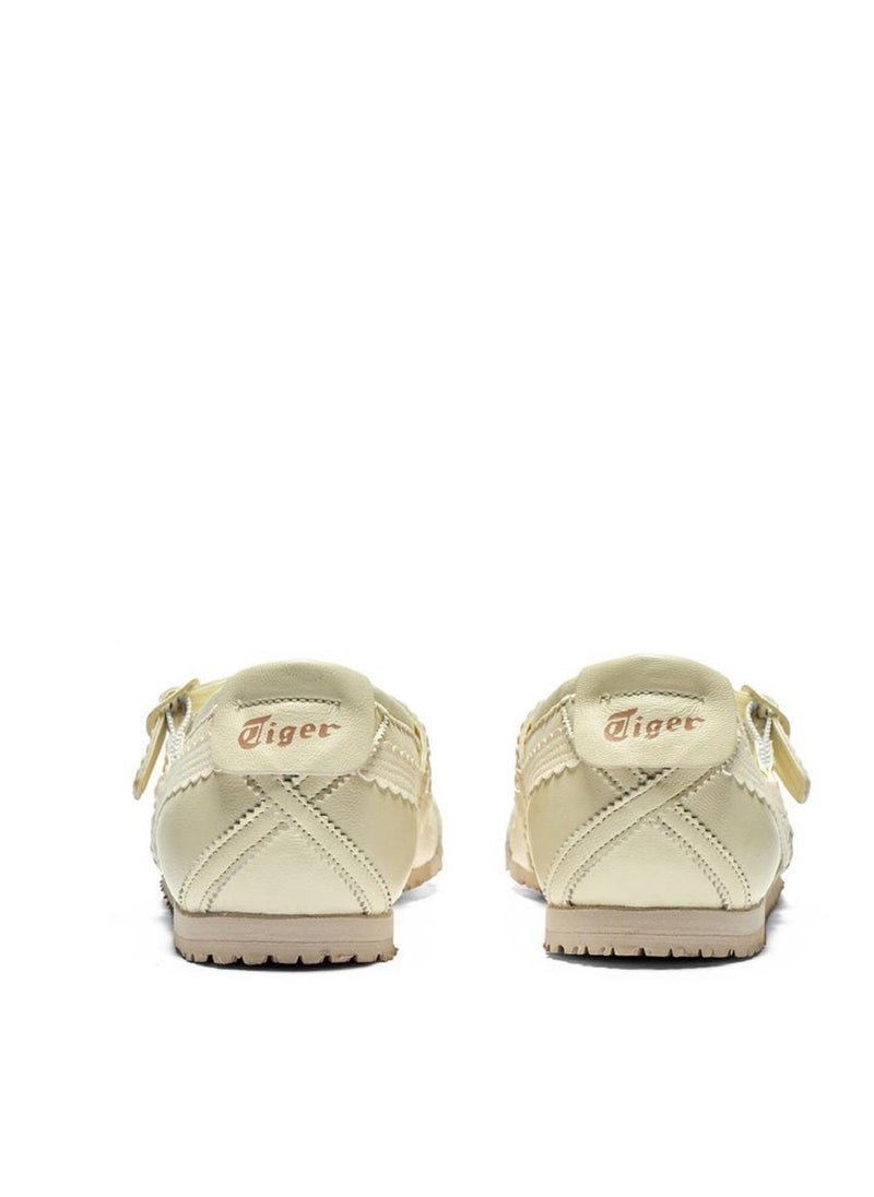 Onitsuka Tiger Mexico 66 TGRS Women’s Ballet Flats - Beige | Comfortable & Stylish Casual Mary Jane Shoes  - Image 4