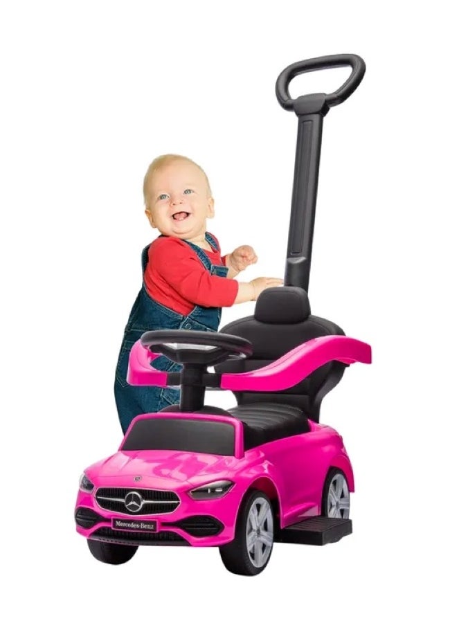 FACTUAL TOYS Officially Licensed Kids Ride On Push Car With Best Gift Fo Kids-Pink  - Image 5