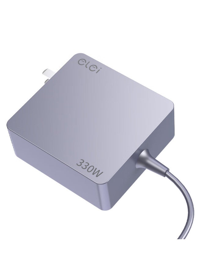 Elei Gallium Nitride Hp Gaming 19.5V 16.92A War Future Human 330W Laptop Power Adapter 7.4*5.0, Full Power, Tpn-C144
