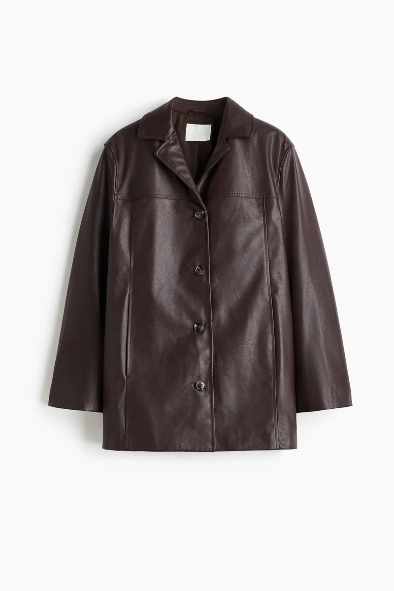 H&M Coated jacket