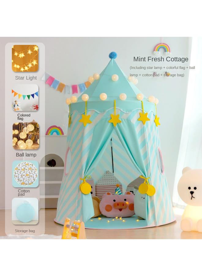 Bluejw Wholesale Tent Children Indoor Toy House Baby Play House Boys Girls Castle Secret Base Play House - Image 1