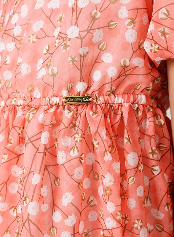 One Friday Floral Coral Dress