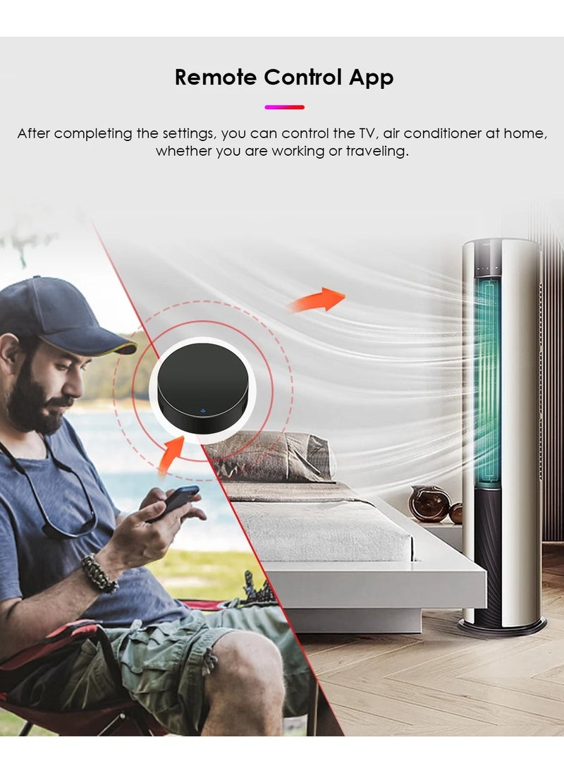 Generic - Smart Wifi IR Remote Controller Tuya Infrared Universal Remote Controller for Smart Home Control for AC TV Alexa and Google Home Siri Voice Control - Image 1