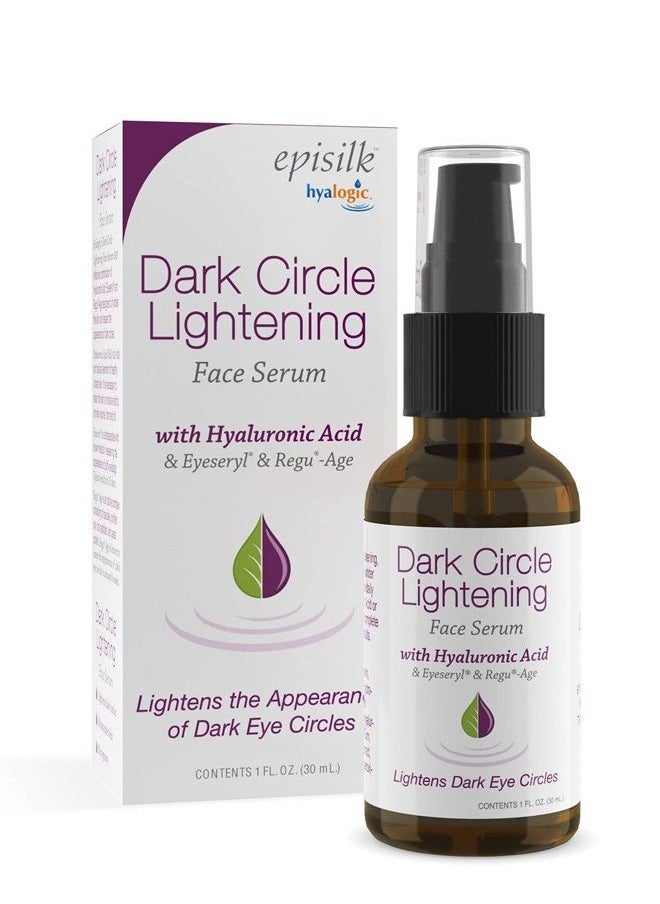 Hyalogic - Eye Serum for Under Eye Dark Circles– w/Hyaluronic Acid, Eyeseryl & Regu-Age – Non-Greasy Eye Cream for Dark Circles, Puffiness, Eye Bags, Wrinkles & Fine Lines - Image 1