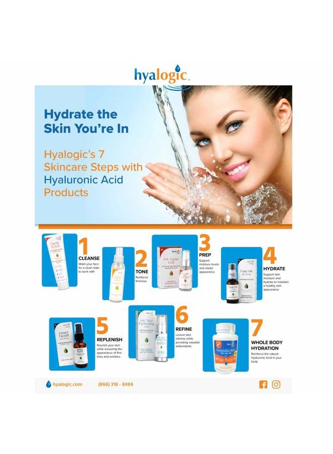 Hyalogic سيروم تفتيح الهالات السوداء للوجه - علاج الهالات السوداء تحت العين مع حمض الهيالورونيك، إيفيسيريل و ريجو-أيج - تهدئة، تغذية وتجديد البشرة - 1 أونصة - Image 5