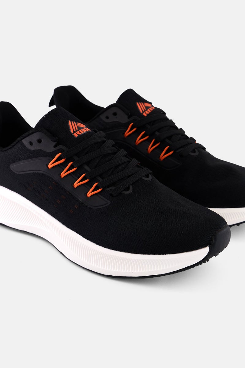 RBX Men Lace Up Training Shoes, Black  - Image 3