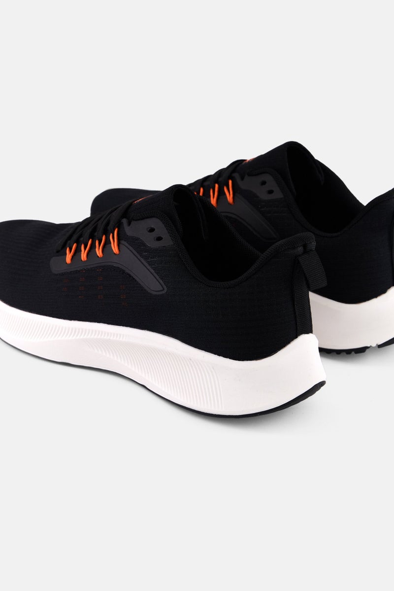 RBX Men Lace Up Training Shoes, Black  - Image 2