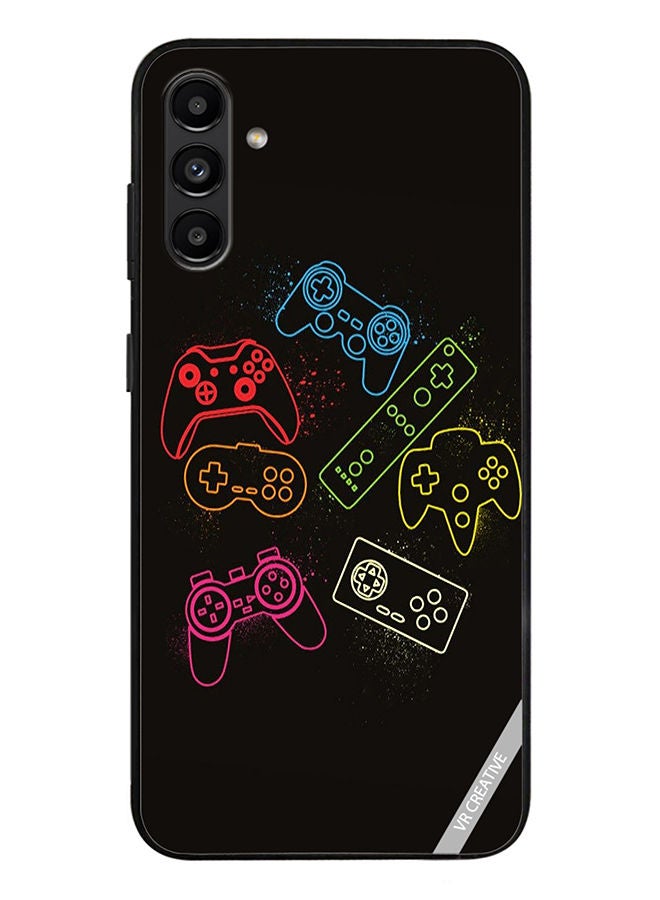 VR CREATIVE Protective Case Cover For Samsung Galaxy A13 5G Ps5 Remotes Design Multicolour - Image 1