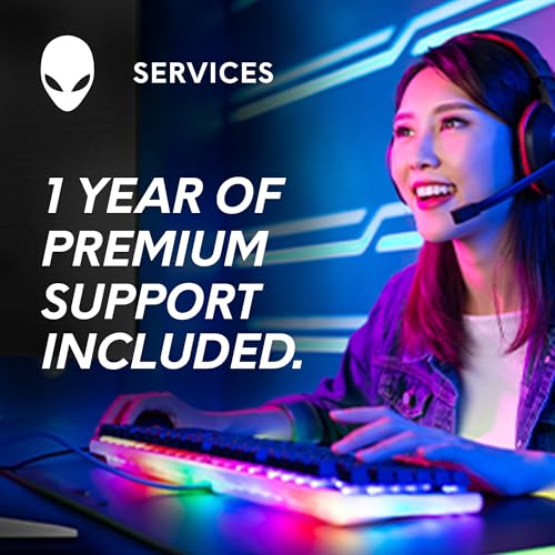 Alienware X16 R2 Gaming Laptop - 16-inch QHD+ 240Hz 3ms Display, Intel Core Ultra 9-185H, 32GB LPDDR5X RAM, 1TB SSD, NVIDIA GeForce RTX 4080 12GB GDDR6, Windows 11 Home, Onsite Service - Lunar Silver - Image 2