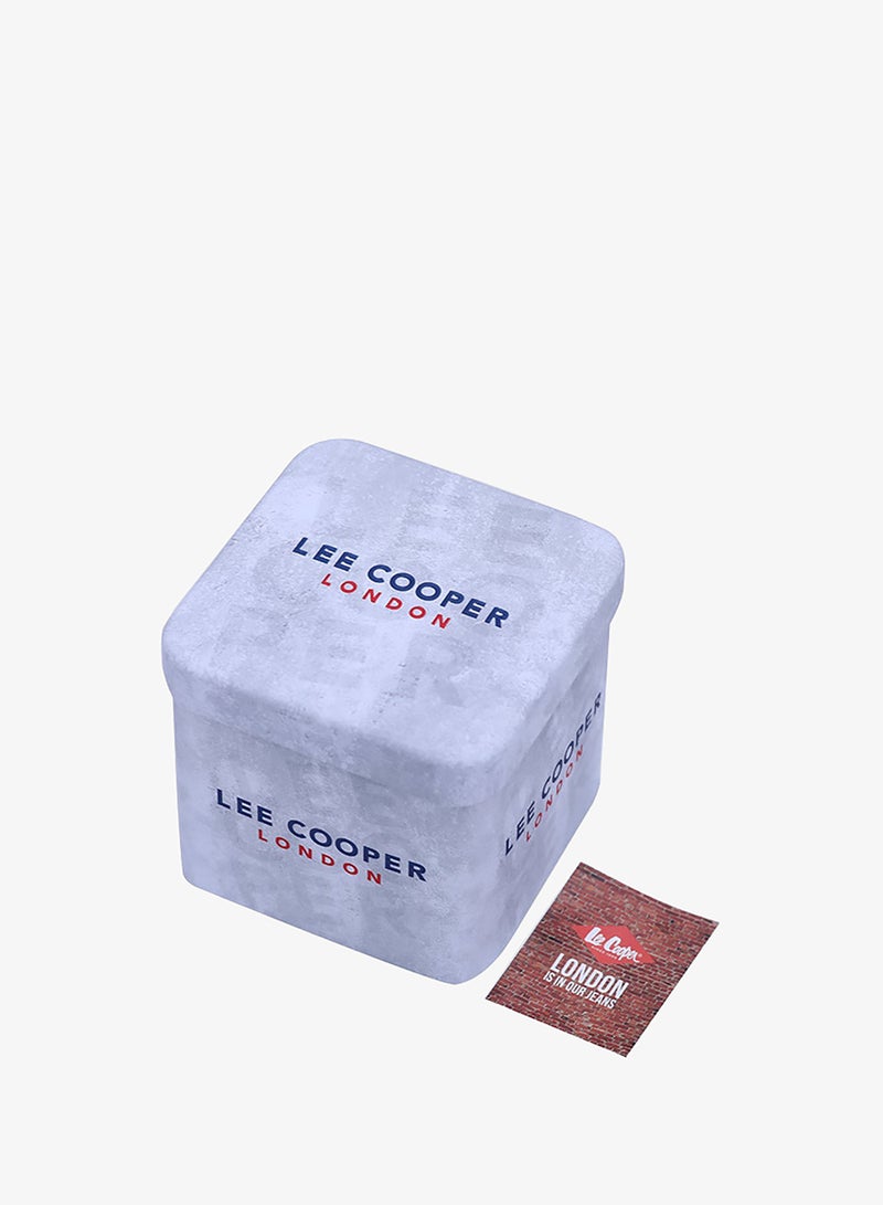 Lee Cooper Men's Silicone Analog Watch LC07973.351 - 42*44 mm - Image 4