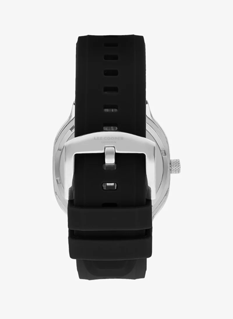 Lee Cooper Silver Men's Silicone Analog Watch LC07973.351 - 42*44 mm for Men | Best Price UAE