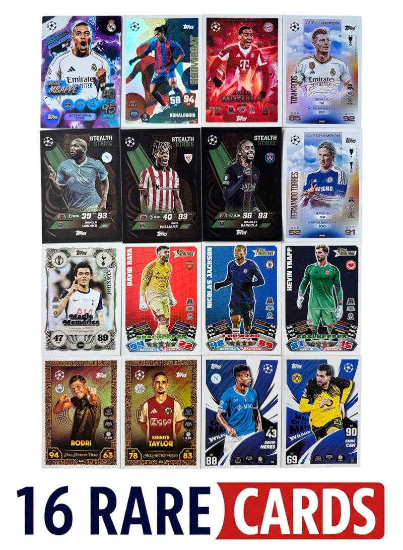 Topps Match Attax 25/26 - Bundle 46 Cards including Mbappe & Ronaldinho - Image 2