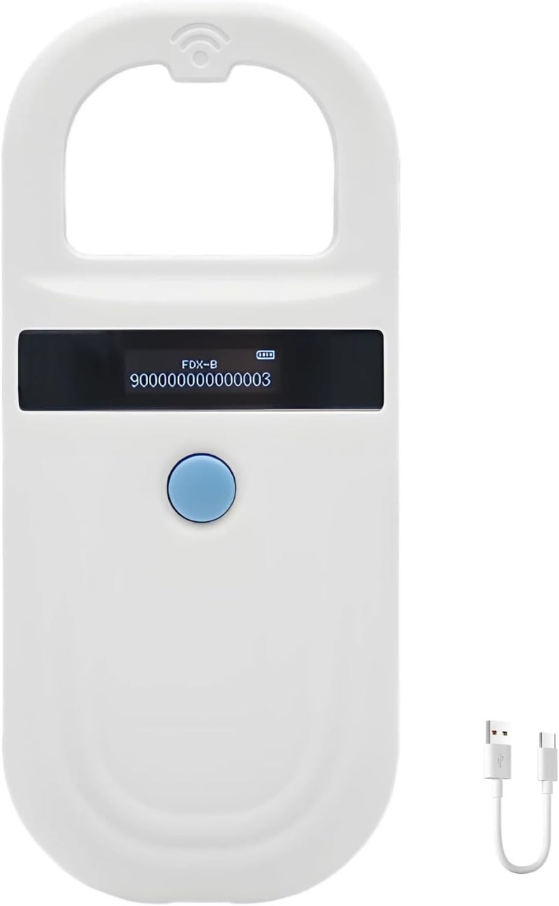 Pet Microchip Scanner, 134.2Khz Reader, 0-15 Cm Read Distance, Emid Fdx-B (Iso11784/85) Compatible - Image 1