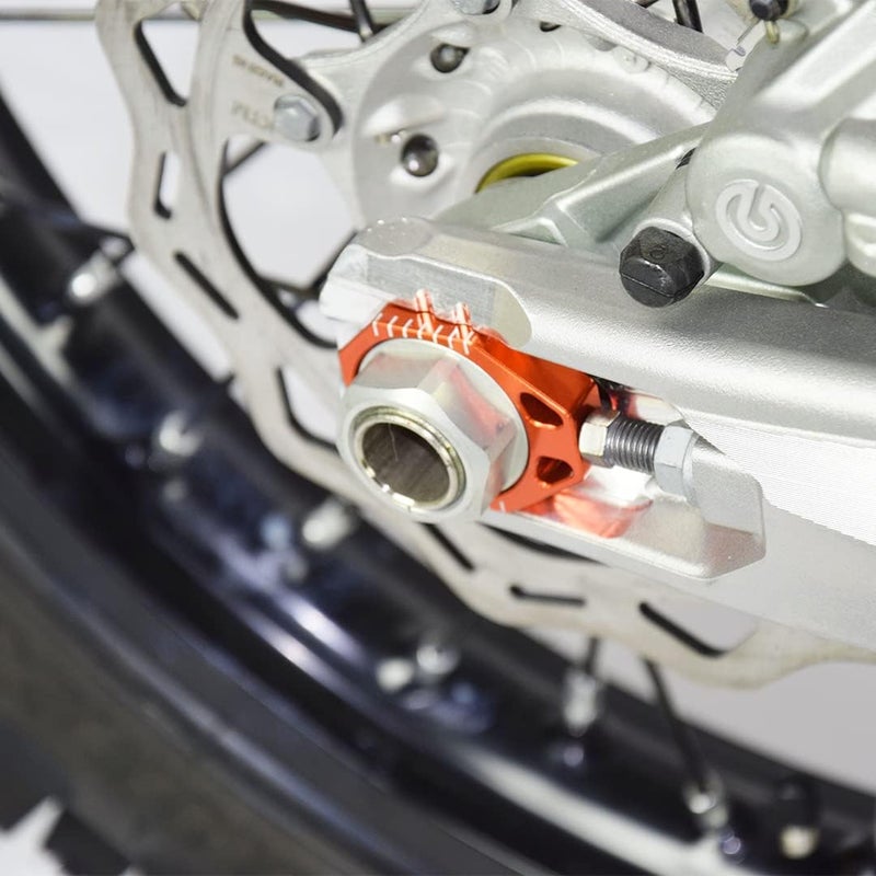 SCAR Axle Blocks Chain Adjuster for KTM Motorcycles - Image 4