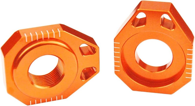 SCAR Axle Blocks Chain Adjuster for KTM Motorcycles - Image 1