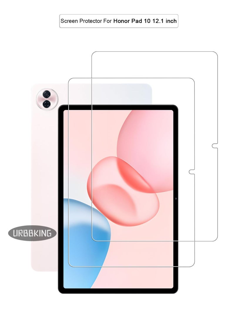 URBBKING Anti-Scratch Full Coverage Tempered Glass Screen Protector For Honor Pad 10 12.1 inch - Image 1