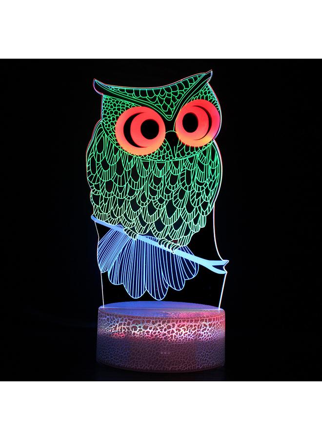 Bluejw Specialized E-commerce Animal Series 3D Night Light Colorful Touch Remote Control Desk Lamp Acrylic Bedside Atmosphere Lamp - Image 1