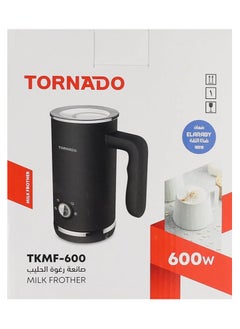 تورنيدو ماكينة صنع رغوة الحليب من تورنيدو TKMF-600، 600 وات - اسود  - Image 3