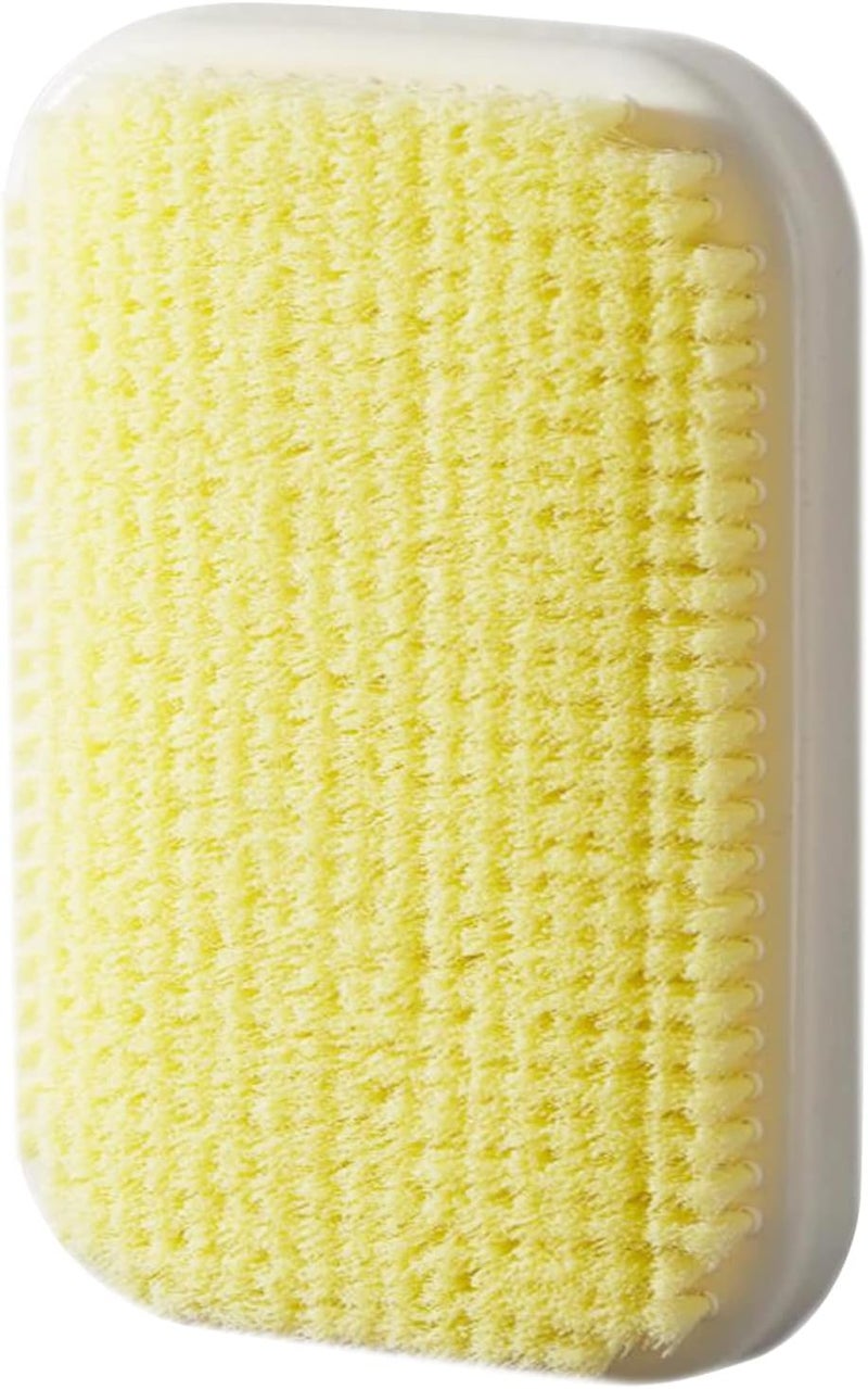 Primo Supply Wall Mounted Back Scrubber for Shower - Large Exfoliating Brush for Shower - Bathing Scrub Brush - Hands-Free Back Brush & Body Scrubber - Shower Accessories - 7.9x11.9in in-Shower Scrubber for Body - Image 1