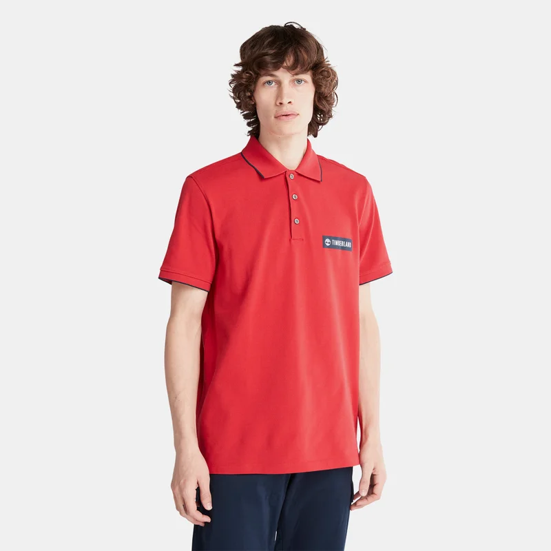 Timberland Men's Brand Carrier Polo Shirt