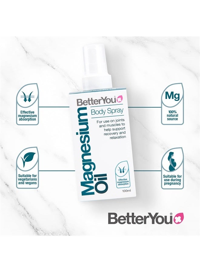 BetterYou Magnesium Oil Body Spray - 100mL - Image 4