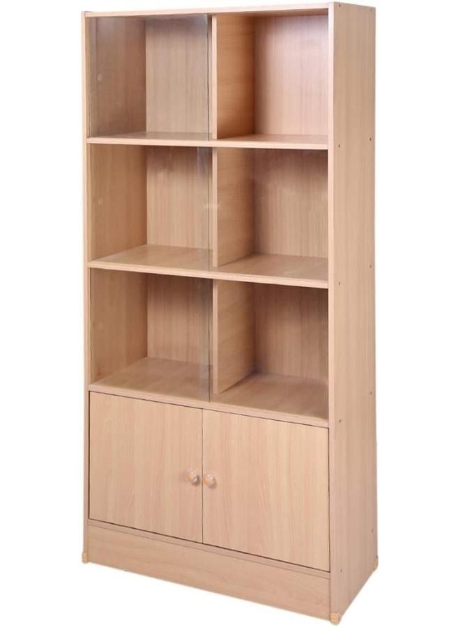 SULSHA Modern Wooden File CABINET & Book Shelf Beige  - Image 2