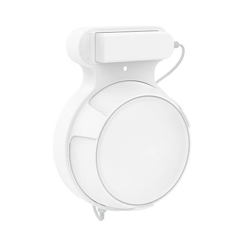 Bangcheer Wall Mount Bracket for TP-Link Deco BE23/BE25/BE3600/BE5000 Mesh WiFi 7 System Network and Power Cord Management Space-Saving TP-Link WiFi 7 Router Wall Mount Bracket (White-1Pack,White) - Image 1