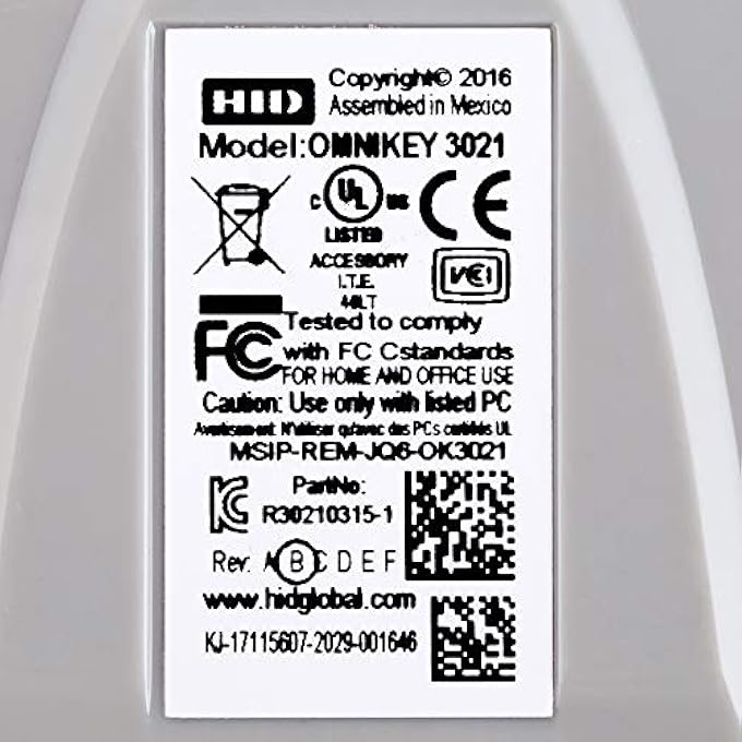 rayihni IDENTITY CARDREADER OMNIKEY 3021 USB MOBILER SMART CARD LESER - Image 3