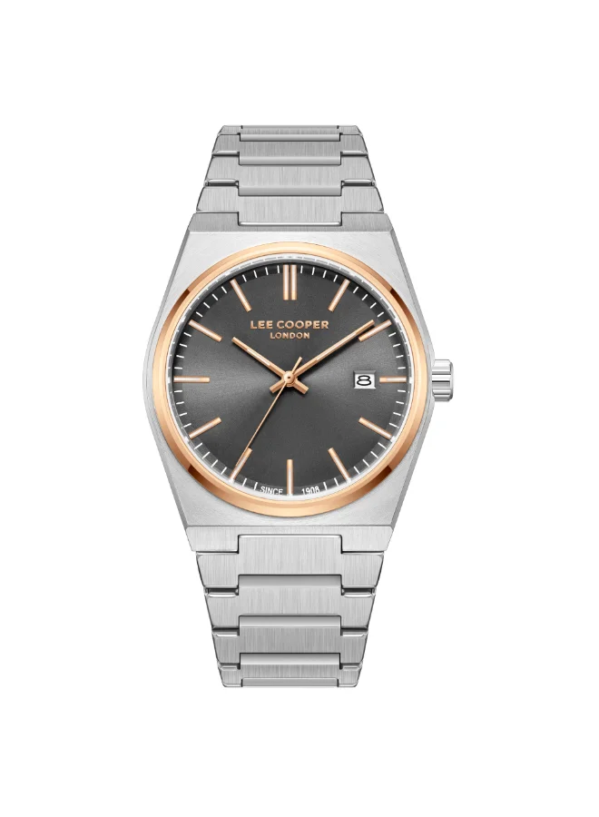 Lee Cooper Men's Metal Analog Watch LC08196.560 - 40 mm