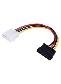 SOLDOUT SATA To IDE Power Cable 4 Pin IDE Male To 15-Pin SATA Female Port Cable (Single SATA)  - Image 1