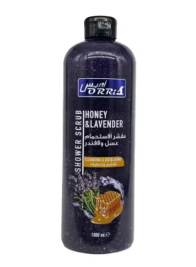 مقشر الاستحمام عسل ولافندر تقشير  1000مل