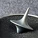 Jinshining 4 Pcs Accurate Spinning TopPortable Precision Metal Premium Exquisite Perfect Balance Desktop Gyro Toys Vintage Totem Zinc Alloy Toy Spinning Top Desk EDC Little Fidget Toy Spinning Tops - Image 4