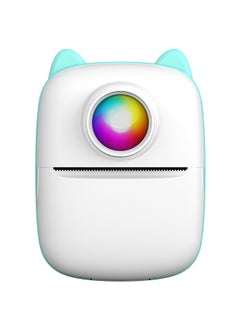 Generic Mini Printer Portable Thermal Printer Self Adhesive Sticker Sticker Inkless Printing Android IOS APP Wireless Bluetooth Connection for Mobile Phone Kids Gifts Document Photo Homework Error Printing  - Image 1