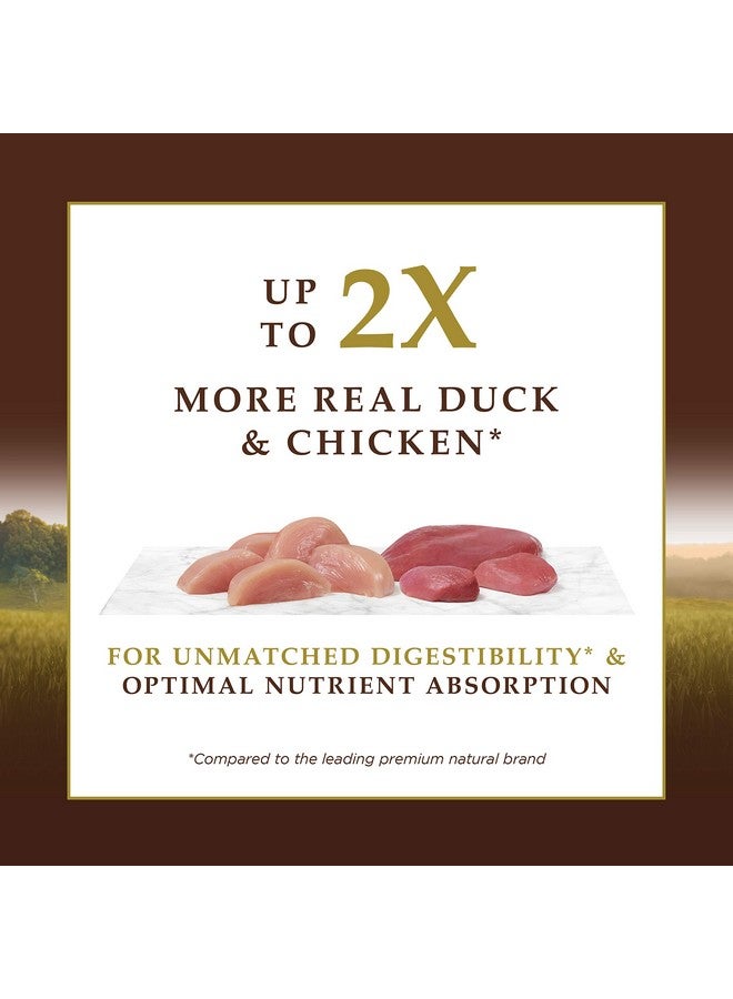 غريزة طعام القطط الجاف الطبيعي "إنستينكت ألتيميت بروتين"، تركيبة خالية من الحبوب - بطة بدون قفص، كيس وزنه 4 أرطال - Image 3