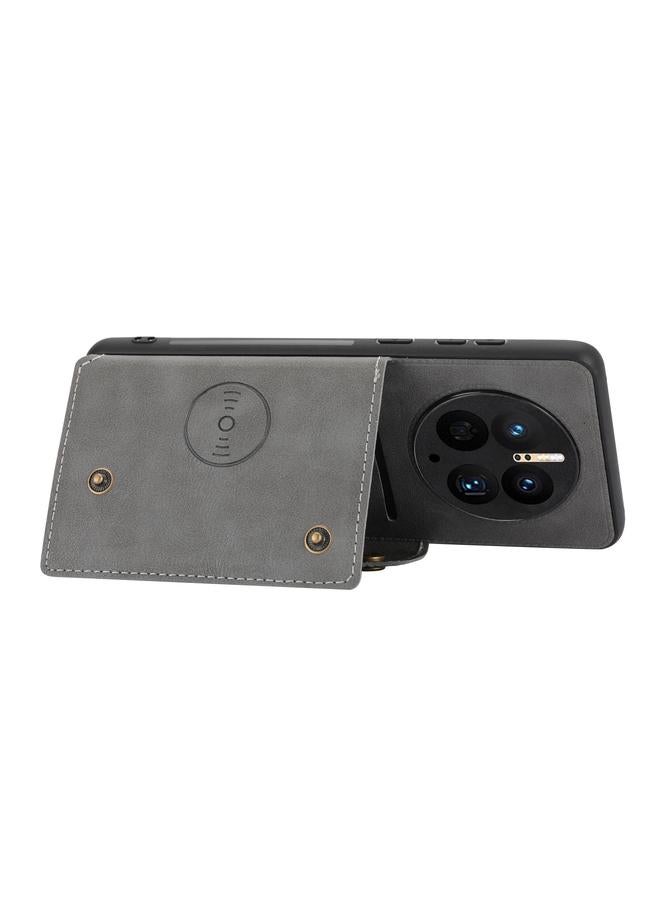 Green Tiger Case For Huawei Mate 50 Pro Double Buckle Magnetic Phone Case - Image 3