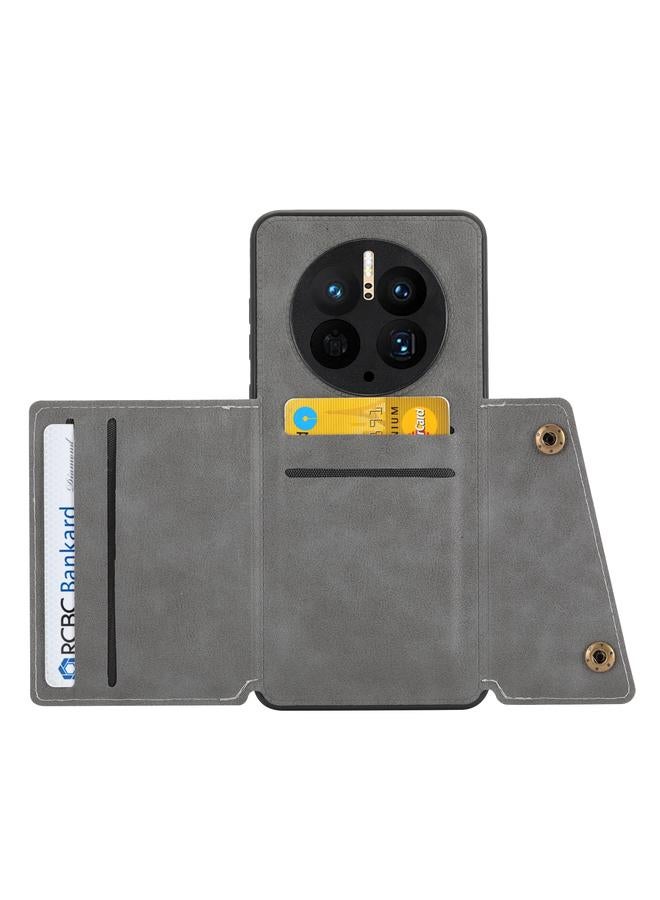 Green Tiger Case For Huawei Mate 50 Pro Double Buckle Magnetic Phone Case - Image 2