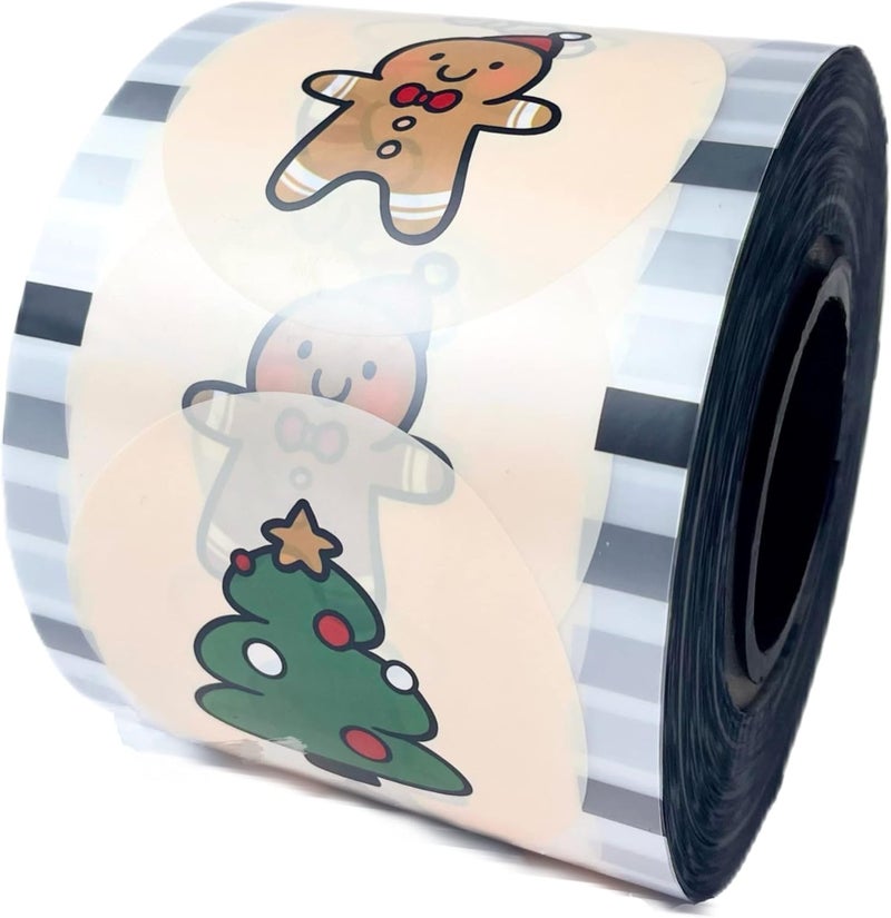 GIVEROO Cup Sealer Film 3275 PCS - Bubble Tea Cup Sealing Film 95-105 mm (3.74'') for PP Plastic Cups/Paper Cups… (HOLIDAY ICON) - Image 3