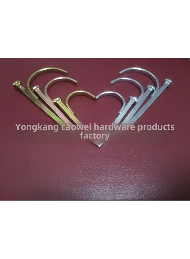 [A Postage] Manufacturers Water Pipe Code Nail Galvanized Hook Nail High Hardness 4 Points 6 Points 1 Inch Hook Nail-Specifications And Models:Three Points (16) A Number Of 2000  - Image 4