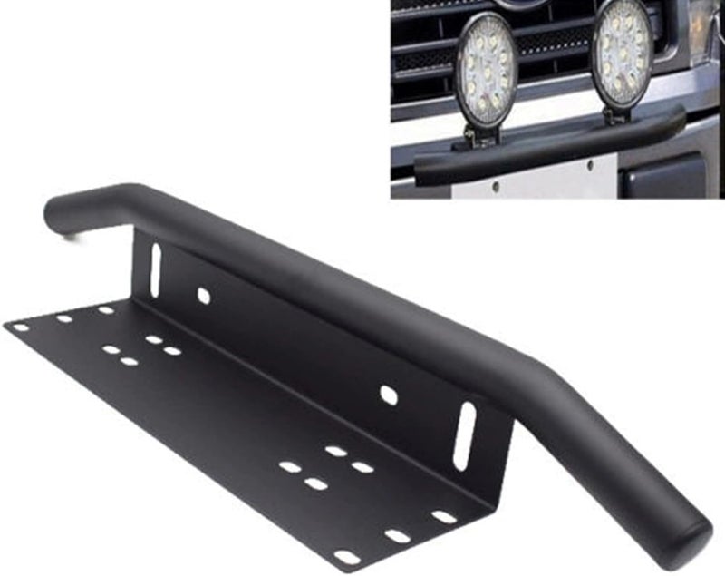 Alco Universal Car Front Bumper License Plate Mount Bracket Holder Off-Road LED Light Bar For Car - Image 3