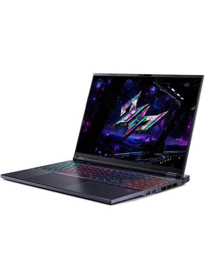 أيسر لاب توب Predator Helios Neo 16S، شاشة OLED 16" WQXGA 240Hz، معالج Intel Core Ultra 9 275HX، ذاكرة 16GB DDR5، 1TB SSD، بطاقة NVIDIA GeForce RTX 5060 8GB، أسود أوبسيديان - Image 2