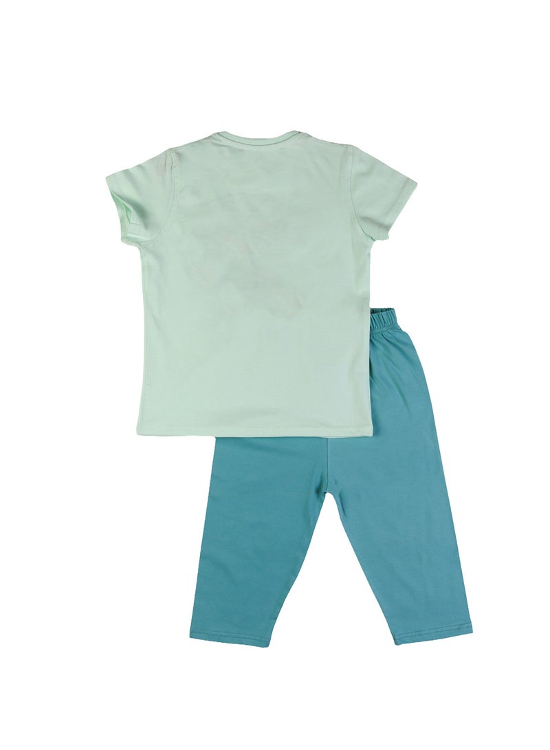 Zercon Summer Pajama Set for Girls 8200 - Image 3