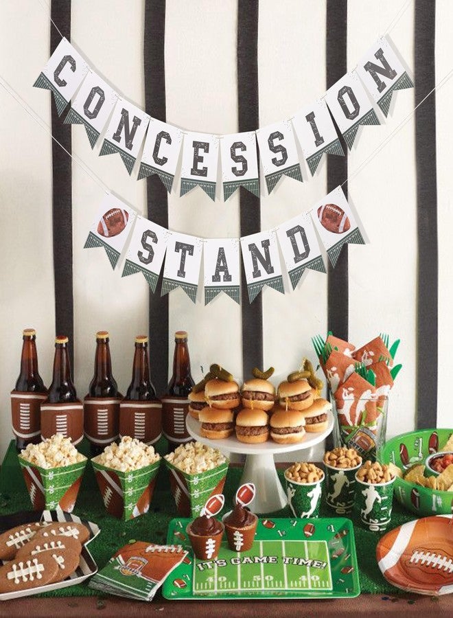 HIKLO Football Concession Stand Banner - Green Football Party Decoration, Tailgating Party Concession Stand Sign Decoration, Sports Theme Birthday Party Supplies for Boy - Image 4
