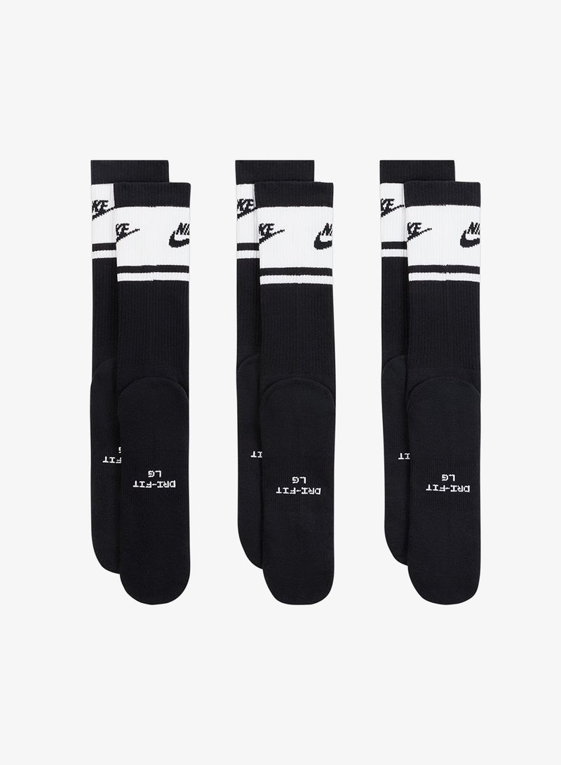 Nike 3-Pack Everyday Elevated Fta Crew Socks - Image 2