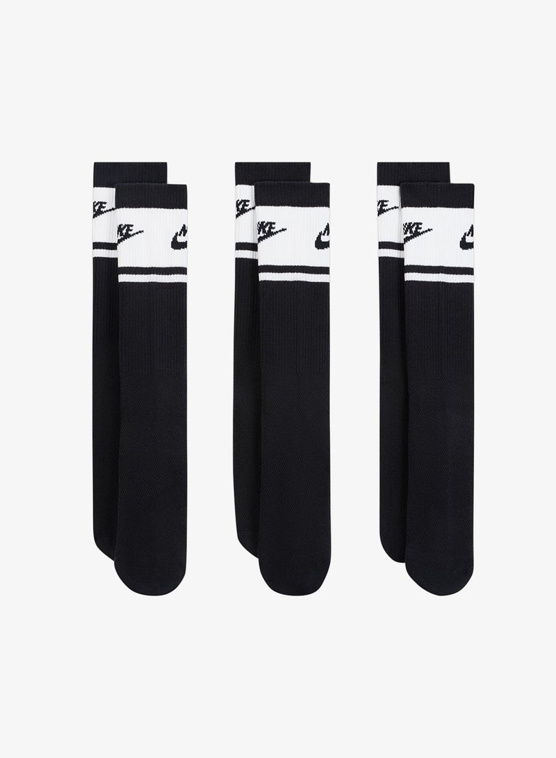 Nike 3-Pack Everyday Elevated Fta Crew Socks - Image 1